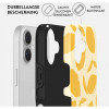 Burga Tough Zadný kryt puzdro s MagSafe pre Apple iPhone 16 - Lemon Tart 3