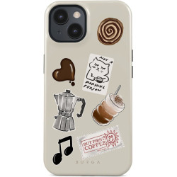 Burga Tough Zadný kryt puzdro s MagSafe pre Apple iPhone 15 - Oat Milk Please