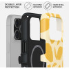 Burga Tough Zadný kryt puzdro s MagSafe pre Apple iPhone 17 Pro - Lemon Tart 2