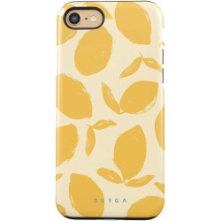 Burga Tough Zadný kryt puzdro pre Apple iPhone SE 2022/2020 / iPhone 7/8 - Lemon Tart