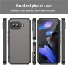 Phonesta AirFrost Zadný kryt puzdro pre Google Pixel 9a - Matná čierna 3