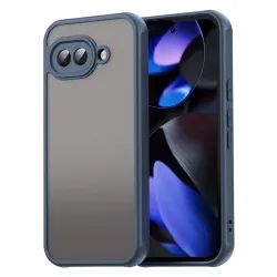 Phonesta AirFrost Zadný kryt puzdro pre Google Pixel 9a - Matná modrá