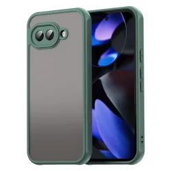 Phonesta AirFrost Zadný kryt puzdro pre Google Pixel 9a - Matná zelená