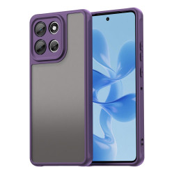 Phonesta AirFrost Zadný kryt puzdro pre Motorola Moto G86 - Matná fialová