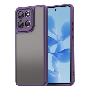 Phonesta AirFrost Zadný kryt puzdro pre Motorola Moto G86 - Matná fialová