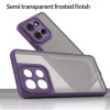Phonesta AirFrost Zadný kryt puzdro pre Motorola Moto G86 - Matná fialová 5