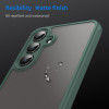 Phonesta AirFrost Zadný kryt puzdro pre Samsung Galaxy S25 FE - Matná zelená 7