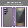 Phonesta AirFrost Zadný kryt puzdro pre Samsung Galaxy S25 Ultra - Matná fialová 2