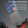 Phonesta AirFrost Zadný kryt puzdro pre Samsung Galaxy Z Flip 7 - Matná zelená 4