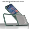 Phonesta AirFrost Zadný kryt puzdro pre Samsung Galaxy Z Flip 7 - Matná zelená 5
