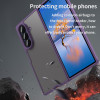 Phonesta AirFrost Zadný kryt puzdro pre Samsung Galaxy Z Fold 7 - Matná fialová 4