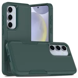 Phonesta ImpactShield Zadný kryt puzdro pre Samsung Galaxy S25 Plus/S24 Plus - Tmavozelená