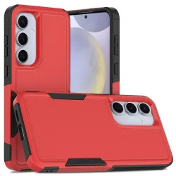 Phonesta ImpactShield Zadný kryt puzdro pre Samsung Galaxy S25 Plus/S24 Plus - Červená