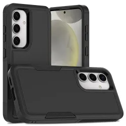 Phonesta ImpactShield Zadný kryt puzdro pre Samsung Galaxy S25/S24 - Čierna