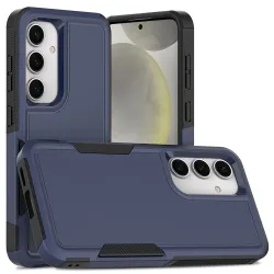 Phonesta ImpactShield Zadný kryt puzdro pre Samsung Galaxy S25/S24 - Tmavomodrá