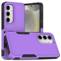 Phonesta ImpactShield Zadný kryt puzdro pre Samsung Galaxy S25/S24 - Fialová