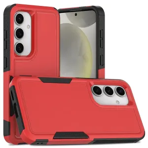 Phonesta ImpactShield Zadný kryt puzdro pre Samsung Galaxy S25/S24 - Červená