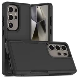 Phonesta ImpactShield Zadný kryt puzdro pre Samsung Galaxy S25 Ultra - Čierna