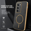 Phonesta Luxury Carbon Fiber Zadný kryt puzdro s MagSafe pre Xiaomi Redmi 15 - Čierna 3