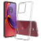 Phonesta Scratchproof Back Cover Case for Motorola Moto G84 - Clear