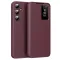 Phonesta Smart Window Book Wallet Case Cover for Samsung Galaxy A55 - Bordeaux