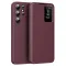 Phonesta Smart Window Book Wallet Case Cover for Samsung Galaxy S24 Ultra - Bordeaux
