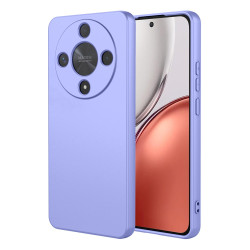 Phonesta Soft Silk Silikónový Zadný kryt puzdro pre HONOR Magic8 Lite - Fialová