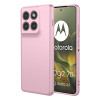 Phonesta Soft Silk Silikónový Zadný kryt puzdro pre Motorola Edge 70 - Ružová