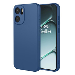 Phonesta Soft Silk Silikónový Zadný kryt puzdro pre OnePlus 15R - Tmavomodrá
