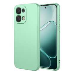 Phonesta Soft Silk Silikónový Zadný kryt puzdro pre Oppo A6 Pro - Matcha zelená