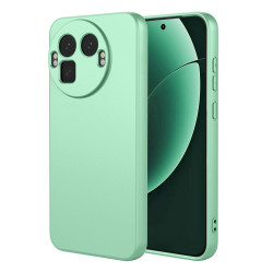 Phonesta Soft Silk Silikónový Zadný kryt puzdro pre Realme GT 8 Pro - Matcha zelená