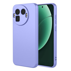 Phonesta Soft Silk Silikónový Zadný kryt puzdro pre Realme GT 8 Pro - Fialová