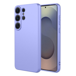 Phonesta Soft Silk Silikónový Zadný kryt puzdro pre Samsung Galaxy S26 Ultra - Fialová