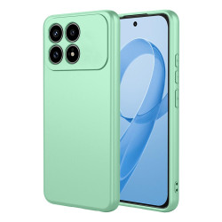 Phonesta Soft Silk Silikónový Zadný kryt puzdro pre Xiaomi Poco F8 Pro - Matcha zelená