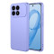 Phonesta Soft Silk Silikónový Zadný kryt puzdro pre Xiaomi Poco F8 Pro - Fialová