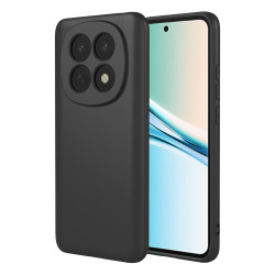 Phonesta Soft Silk Silikónový Zadný kryt puzdro pre Xiaomi Redmi Note 15 4G/5G / Xiaomi Poco M8 - Čierna