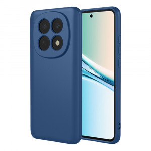 Phonesta Soft Silk Silikónový Zadný kryt puzdro pre Xiaomi Redmi Note 15 4G/5G / Xiaomi Poco M8 - Tmavomodrá