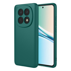 Phonesta Soft Silk Silikónový Zadný kryt puzdro pre Xiaomi Redmi Note 15 4G/5G / Xiaomi Poco M8 - Tmavozelená