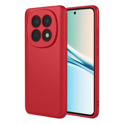 Phonesta Soft Silk Silikónový Zadný kryt puzdro pre Xiaomi Redmi Note 15 4G/5G / Xiaomi Poco M8 - Červená