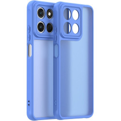 Phonesta AirFrost Zadný kryt puzdro pre Motorola Moto G57 Power - Matná zafírová modrá