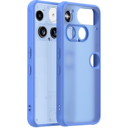 Phonesta AirFrost Zadný kryt puzdro pre Nothing Phone (3) - Matná zafírová modrá