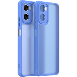 Phonesta AirFrost Zadný kryt puzdro pre Motorola Moto G06/G06 Power - Matná zafírová modrá