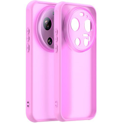 Phonesta AirFrost Zadný kryt puzdro pre Xiaomi 17 Ultra - Matná žuvačková ružová