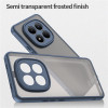 Phonesta AirFrost Zadný kryt puzdro pre Xiaomi Redmi Note 15 Pro 4G - Matná modrá 6