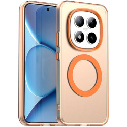 Phonesta HardFrost Zadný kryt puzdro s MagSafe pre Xiaomi Redmi Note 15 Pro Plus / Xiaomi Poco M8 Pro - Matná oranžová