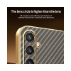 Phonesta Luxury Carbon Fiber Zadný kryt puzdro s MagSafe pre Samsung Galaxy S25/S24 - Hnedá 8