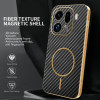Phonesta Luxury Carbon Fiber Zadný kryt puzdro s MagSafe pre Oppo Find X9 Pro - Cierna 2