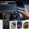 Phonesta MagLock Armor Zadný kryt puzdro s krúžkom a MagSafe pre Xiaomi Poco F7 - Čierne 3