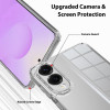 Phonesta Scratchproof Zadný kryt puzdro pre Samsung Galaxy S25 Edge - Priehľadné 6