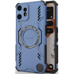 Phonesta Shield Armor Zadný kryt puzdro s MagSafe pre Nothing CMF Phone 2 Pro - Modrá